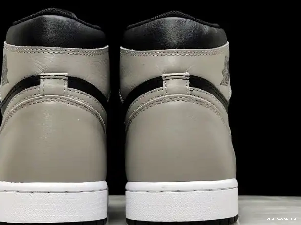 Rep Onekick High Jordan 1 Shadow Grey OG 555088-013 Air Black Retro 0319