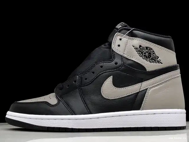 Rep Onekick High Jordan 1 Shadow Grey OG 555088-013 Air Black Retro 0319