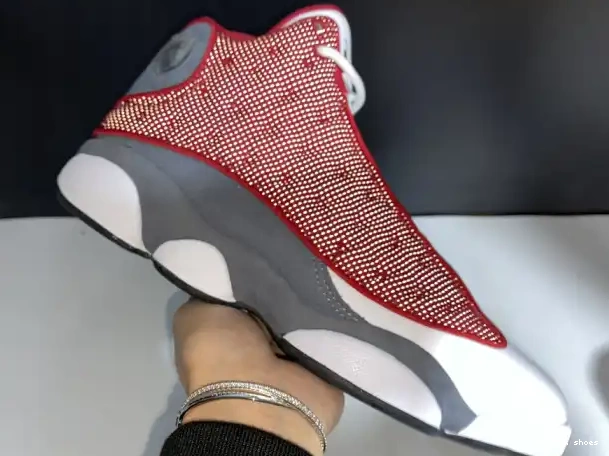 Chep Onekick Retro 414571-600 Red Gym Flint Jordan 13 Grey Air 0316