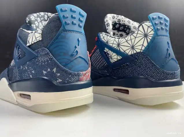 Rep Onekick CW0898-400 SE Sashiko Air 4 Jordan Retro 0318