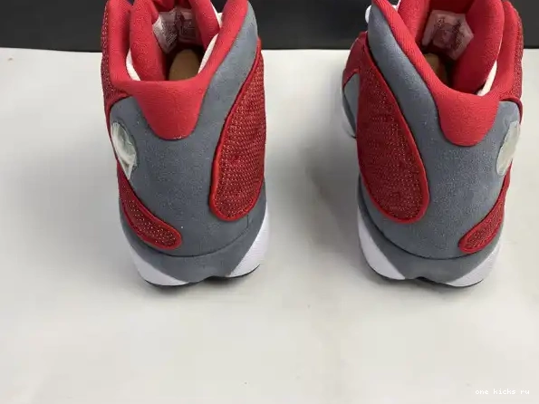 Rep Onekick Red 13 Gym 414571-600 Retro Air Jordan Grey Flint 0303