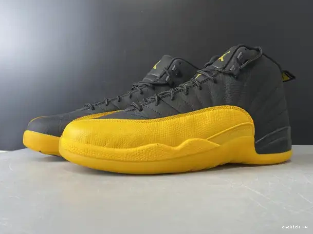 Onekick Retro 12 130690-070 University Gold Air Jordan Black 0320