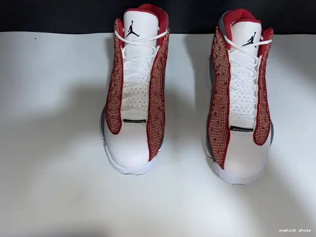 Chep Onekick Retro 414571-600 Red Gym Flint Jordan 13 Grey Air 0316