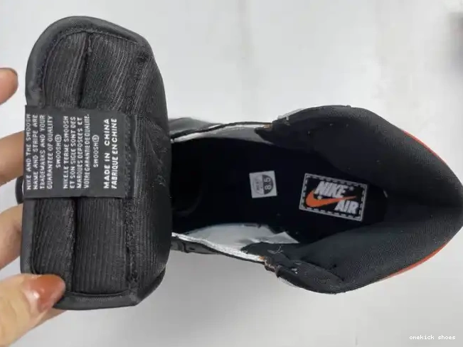 Rep Onekick Orange High Electro 1 Jordan Retro 555088-180 Air 0317