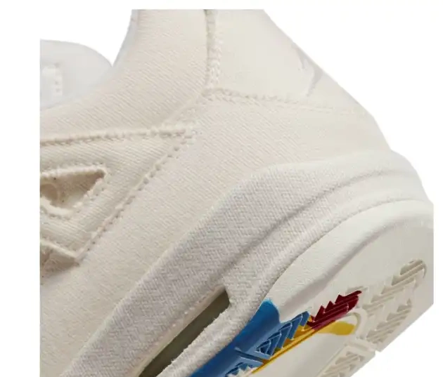 Rep Onekick Jordan Blank Retro 4 DQ4909-100 Air Canvas 0321