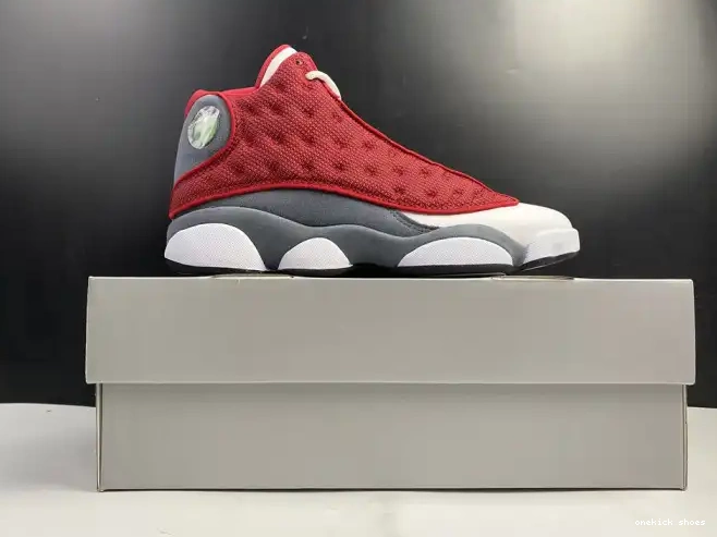 Chep Onekick Retro 414571-600 Red Gym Flint Jordan 13 Grey Air 0316