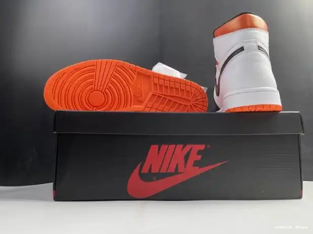 Rep Onekick Orange High Electro 1 Jordan Retro 555088-180 Air 0317