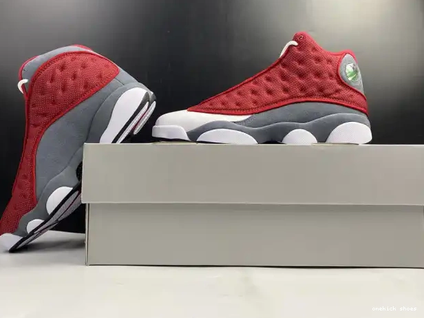 Chep Onekick Retro 414571-600 Red Gym Flint Jordan 13 Grey Air 0316