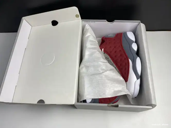 Chep Onekick Retro 414571-600 Red Gym Flint Jordan 13 Grey Air 0316