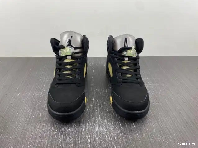 Rep Onekick x A Jordan Maniere FD1330-001 Black 5 Ma Air 0302