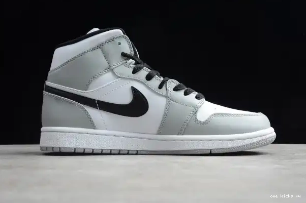 Rep Onekick 554724-092 AIR Grey Light Jordan Smoke Mid 1 0319