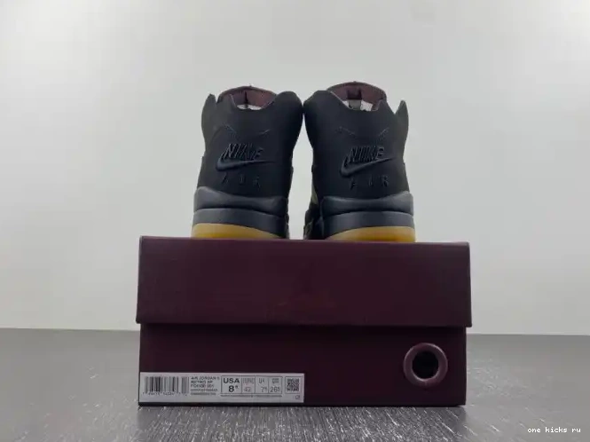 Rep Onekick x A Jordan Maniere FD1330-001 Black 5 Ma Air 0302