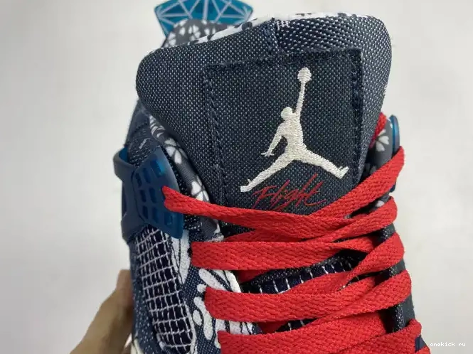 Rep Onekick CW0898-400 SE Sashiko Air 4 Jordan Retro 0318