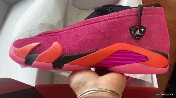 Rep Onekick Shocking DH4121-600 Retro (W) Jordan Low Pink 14 0303