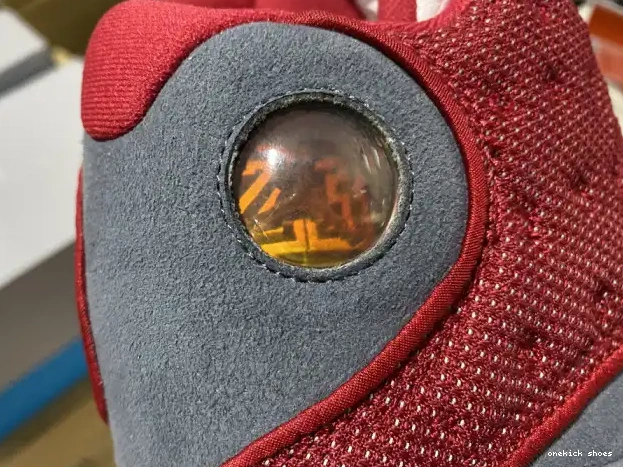Chep Onekick Retro 414571-600 Red Gym Flint Jordan 13 Grey Air 0316