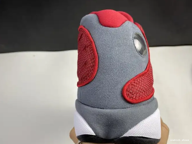 Chep Onekick Retro 414571-600 Red Gym Flint Jordan 13 Grey Air 0316
