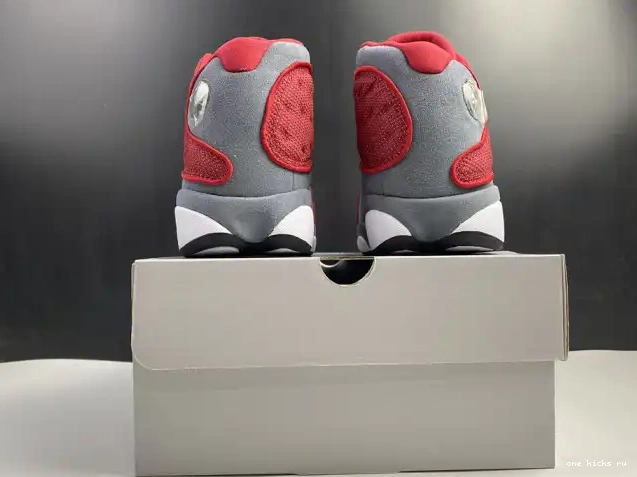 Rep Onekick Red 13 Gym 414571-600 Retro Air Jordan Grey Flint 0303