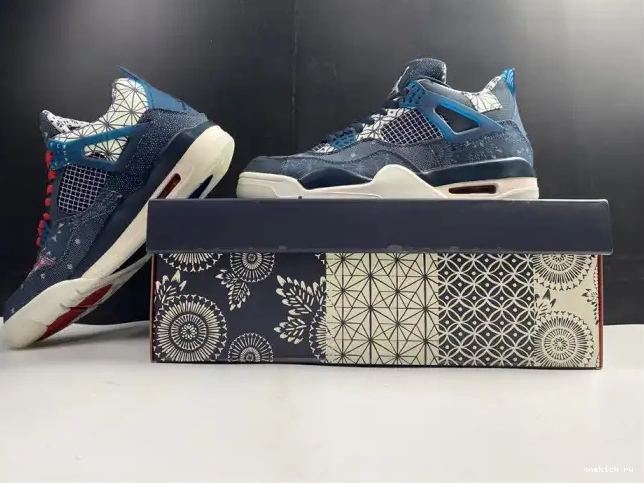Rep Onekick CW0898-400 SE Sashiko Air 4 Jordan Retro 0318