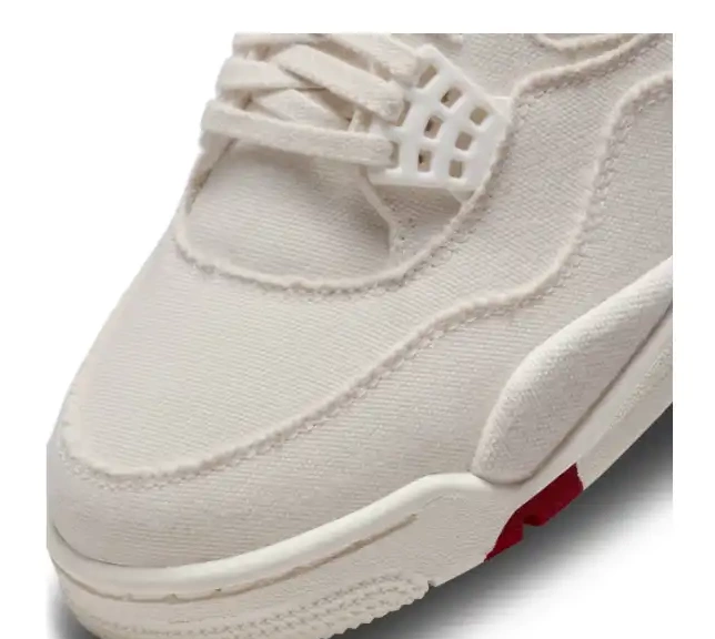 Rep Onekick Jordan Blank Retro 4 DQ4909-100 Air Canvas 0321