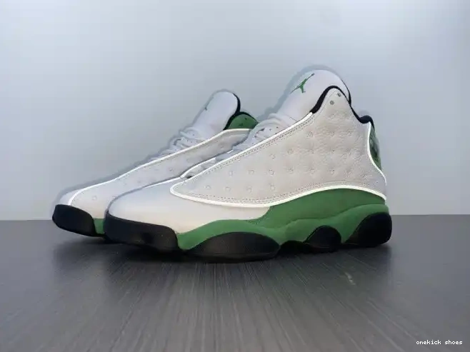 Onekick DB6537-113 Green Jordan 13 Lucky Air 0301