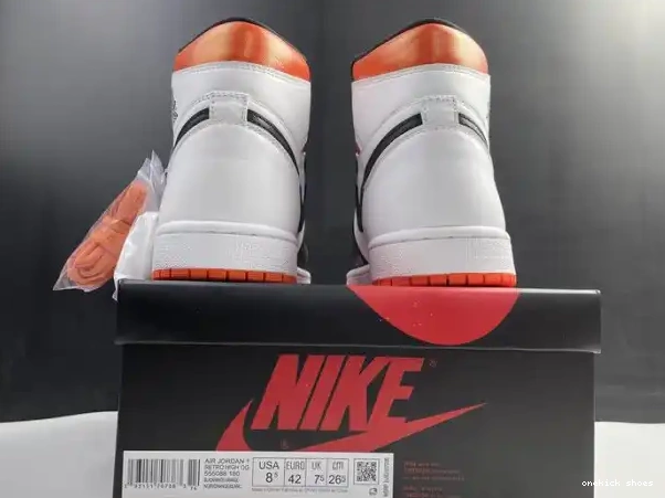 Rep Onekick Orange High Electro 1 Jordan Retro 555088-180 Air 0317