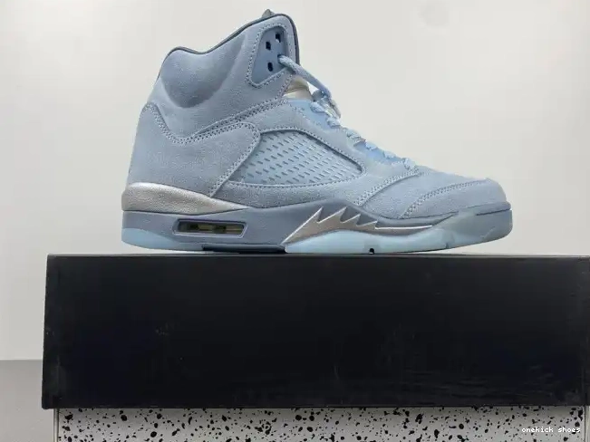 Rep Onekick DD9336-400 Air Retro 5 (W) Jordan Bluebird 0320